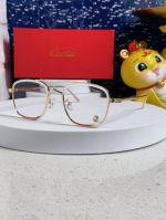 Cartier Transparent  Unisex Pure Titanium Eyeglasses 